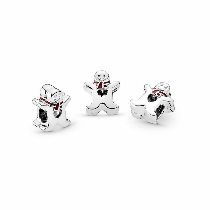 Pandora Sweet Gingerbread Man Charm Silver Egypt JY4965310